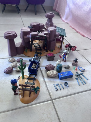 Playmobil 5246 Western Wild West Gold Mine playset