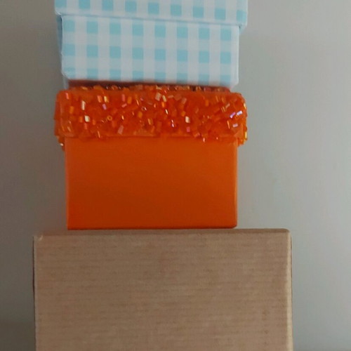 Paper boxes like new, set of 3 pieces
