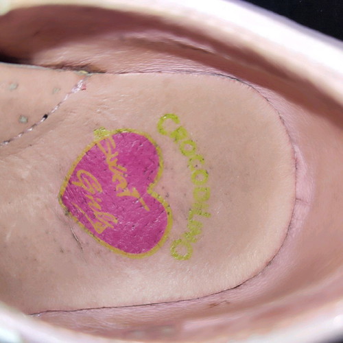 Crocodilino ballerinas size 25 like new, white leather