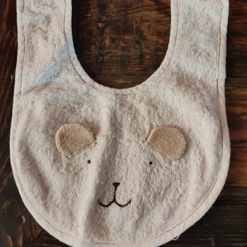 Terry bibs set of 2 new