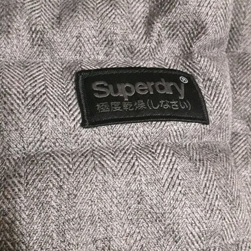 Superdry insulated jacket like new, size S, gray