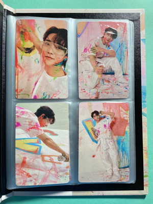 Photocard SEVENTEEN Joshua Face The Sun Carat Ver. επίσημο