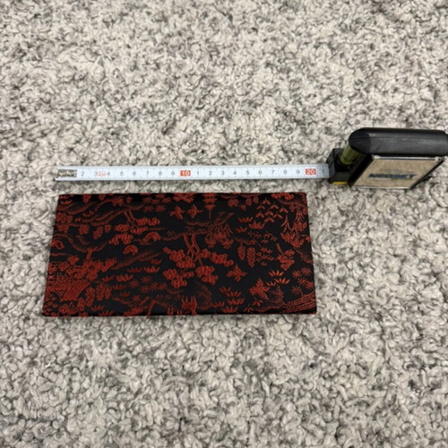 Vintage Japanese Brocade Fabric Wallet Clutch like new
