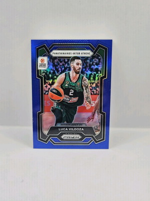 Panini Euroleague Prizm Luca Vildoza blue σαν καινούργιο