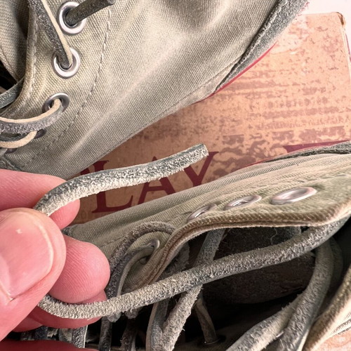 Replay Footwear Military Green Sneakers used, size 44 US 11