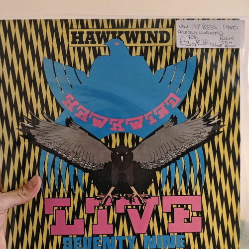Hawkwind Live Seventy Nine 1980 used first press vinyl