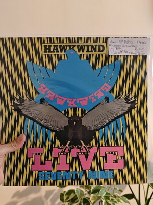 Hawkwind Live Seventy Nine 1980 употребяван първа преса винил
