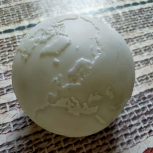 World globe lamp
