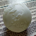 World globe lamp