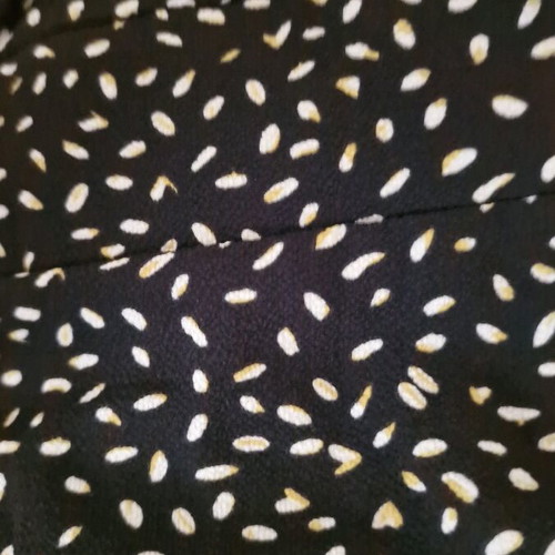 Yas dress black like new, knee-length with extra long sleeves