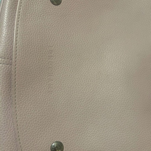 Longchamp leather bag used, pink, 30x21x10 cm