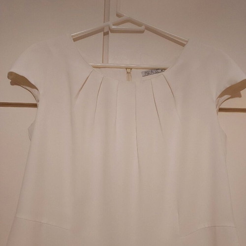 Evening dress like new, sugar color, size M