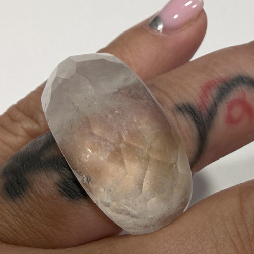 Quartz ring new, 16.22 mm