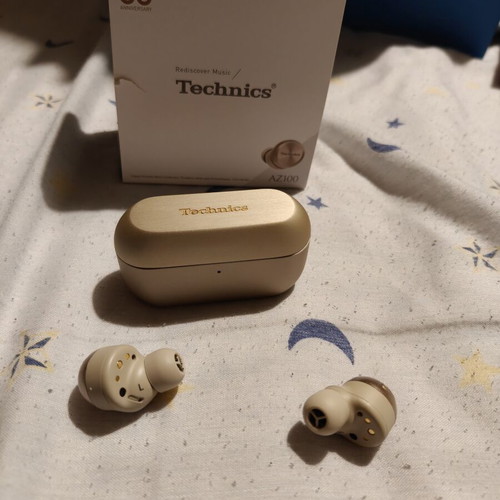 Technics EAH-AZ100 In-ear Earphones Champagne Gold 60th Anniversary Edition new