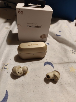Technics EAH-AZ100 In-ear Earphones Champagne Gold 60th Anniversary Edition new