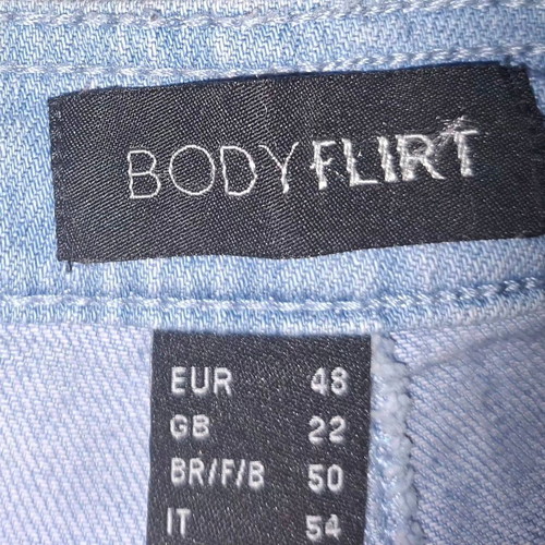 Bodyflirt Light Wash Denim Jeans size 48 new, blue