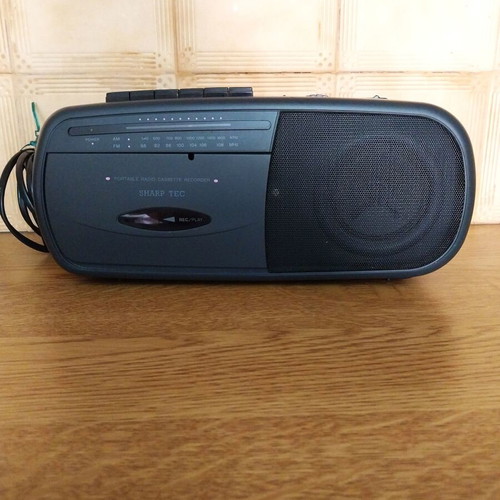 Sharp Tec E1001 Portable Radio Cassette Player like new