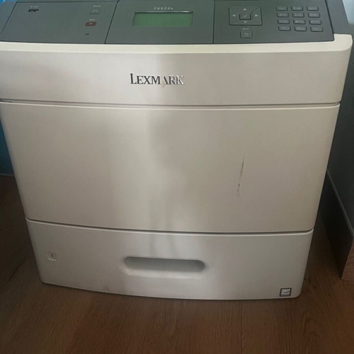 Lexmark T652dn Laser Printer used, duplex network
