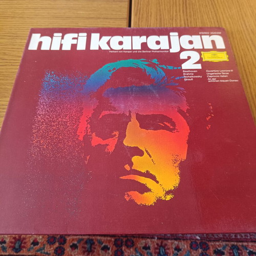 Hifi Karajan 2 vinyl record used, classical music
