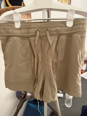 Lululemon shorts size 8 brand new beige