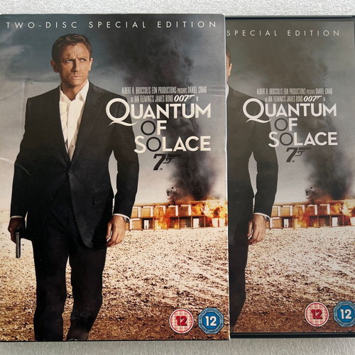 James Bond Quantum of Solace 2DVD special edition used with English subtitles