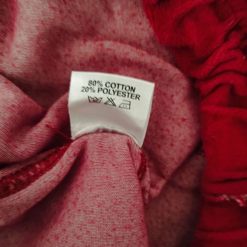 Velour children's sweatpants Bodymove L like new, red