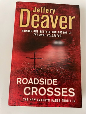 Roadside Crosses by Jeffrey Deaver used English novel