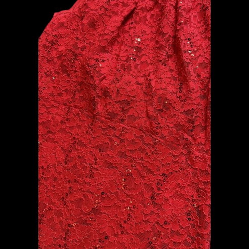 Maxi dress red like new, size M
