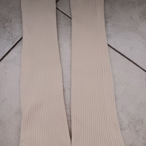 Leg warmers used, beige
