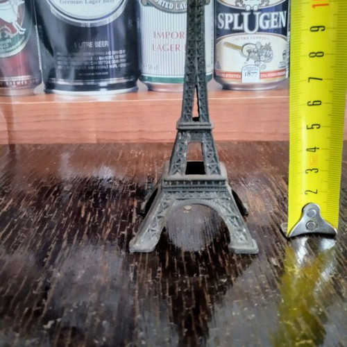 Eiffel Tower metal authentic miniature like new