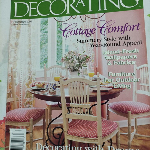 Decorating magazine like new, English language
