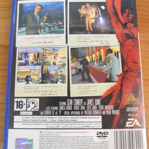 James Bond 007 From Russia with Love PlayStation 2 game used, PAL