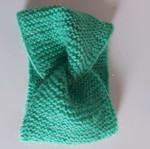 Open knitted handmade hat new