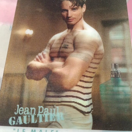 Jean Paul Gaultier Le Male perfume card liquatouch new
