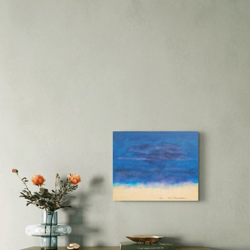 On the Island II painting like new, acrylic sea Aegean