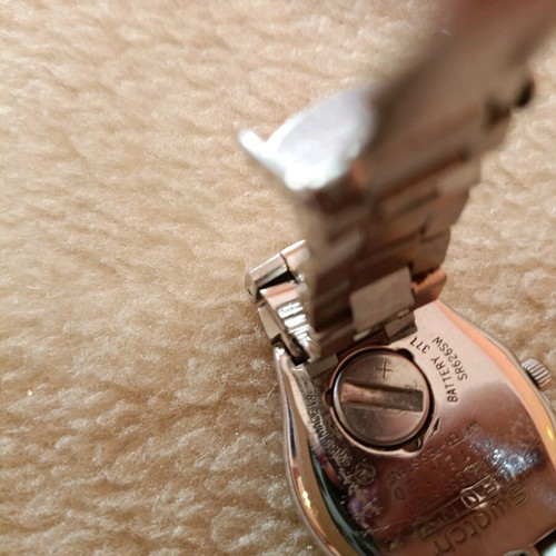 Swatch women's watch like new with bracelet