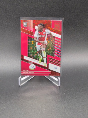 Panini Donruss Elite FIFA Rookies Fat Pack Red Disco Calvin Bassey #201 Rookie RC used
