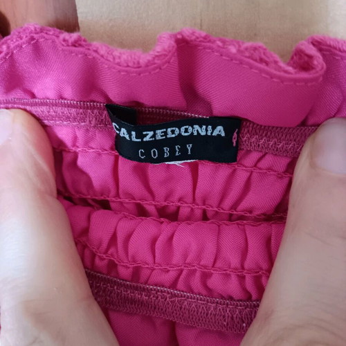 Calzedonia Cobey dress fuchsia like new, small