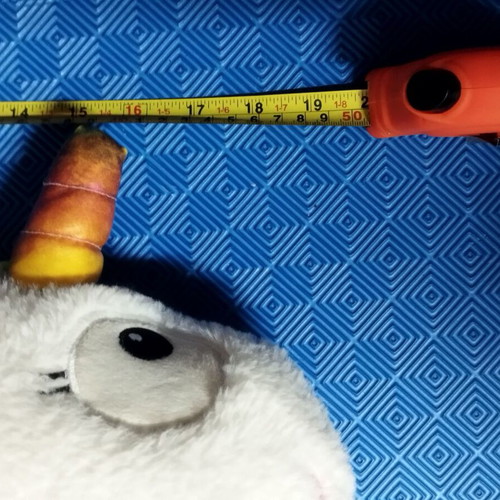 Plush unicorn used, large 50cm