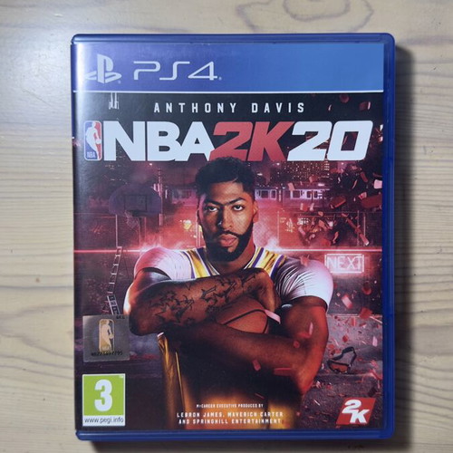 NBA 2k20 and NBA 2k22 PS4 games