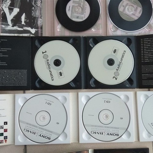 CDs used, pack of 4 cases