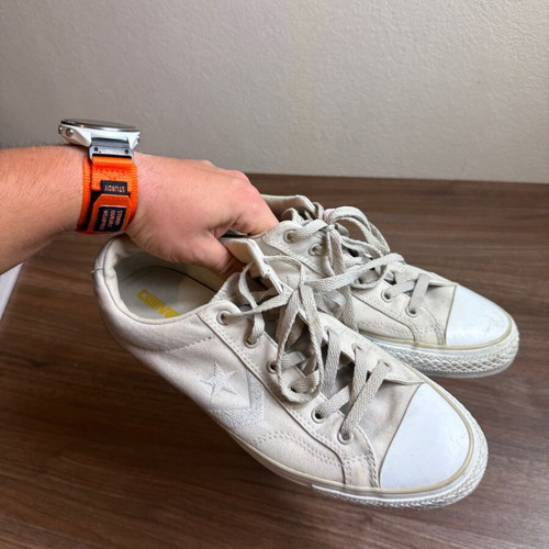 Converse men's sneakers used, size 42, beige