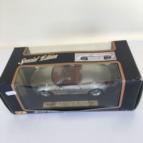 Porsche Boxster miniature like new, collectible, 23 cm length