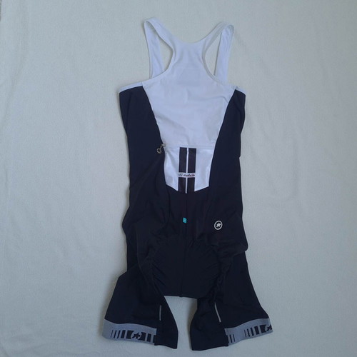 ASSOS tB.laalalai women's cycling bib shorts with padding and straps size L Limited Edition