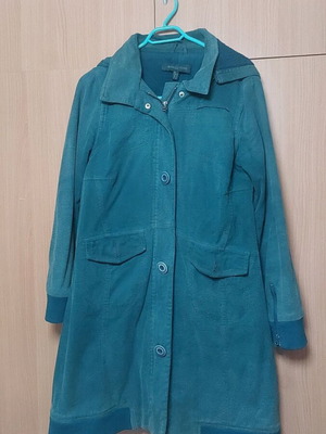 Μπουφάν Attrattivo γυναικείο μεταχειρισμένο, βαμβακερό πετρολ, μέγεθος S