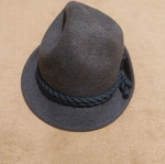 Authentic Tyrolean hat new, khaki felt