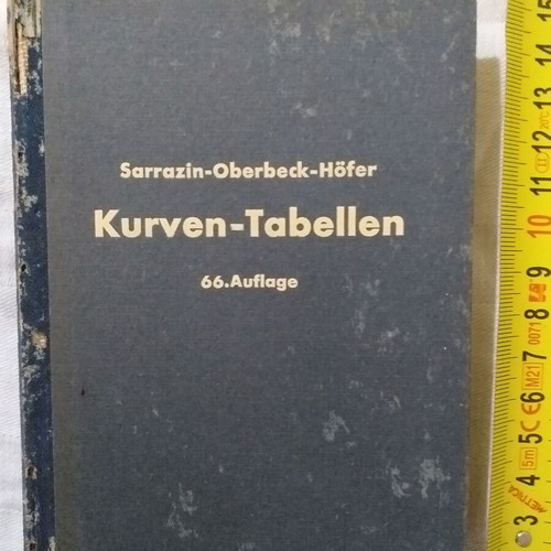Collectible technical German books used, set of 6 volumes