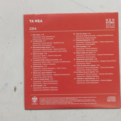CD Collection To Neo Kyma like new, 2CD