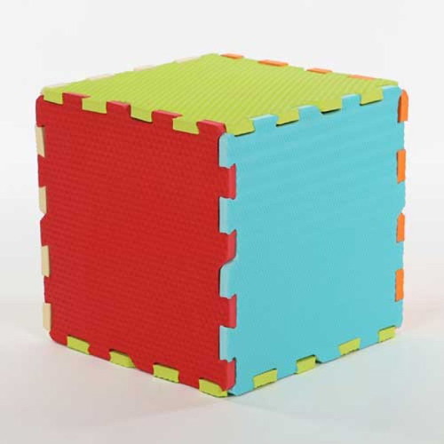 Ludi EVA Safety Floor like new, colorful set of 9 pieces