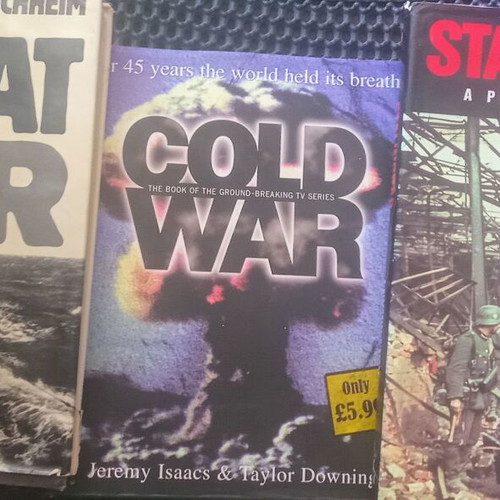Cold War, U-Boat War and Stalingrad used English books set of 3 volumes